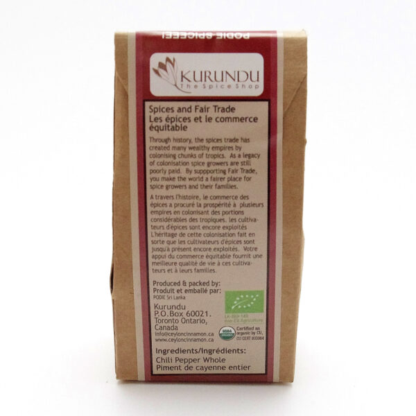 Cayenne Pepper Whole 20g - Image 3