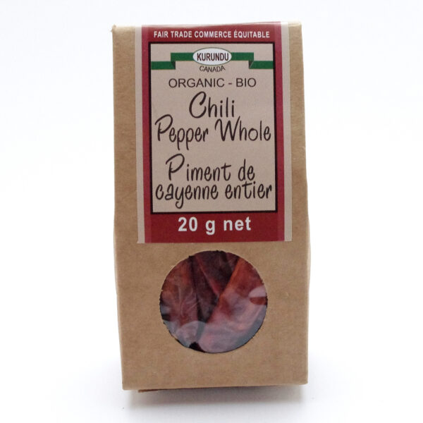 Cayenne Pepper Whole 20g - Image 2